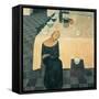 A Woman (the Wait)-Casorati Felice-Framed Stretched Canvas