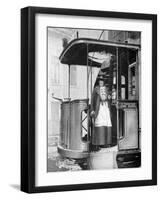 A Woman Tram-Conductor, Chile, 1922-Brown & Dawson-Framed Giclee Print