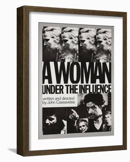 A Woman under the Influence, 1974-null-Framed Giclee Print