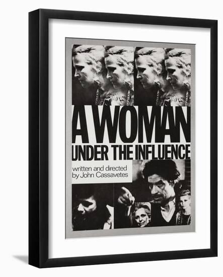 A Woman under the Influence, 1974-null-Framed Giclee Print