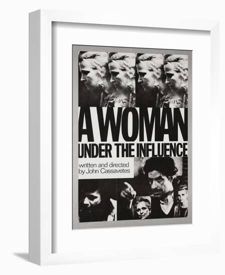 A Woman under the Influence, 1974-null-Framed Giclee Print
