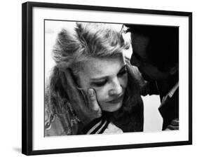 A Woman under the Influence, from Left, Gena Rowlands, Peter Falk, 1974-null-Framed Premium Photographic Print