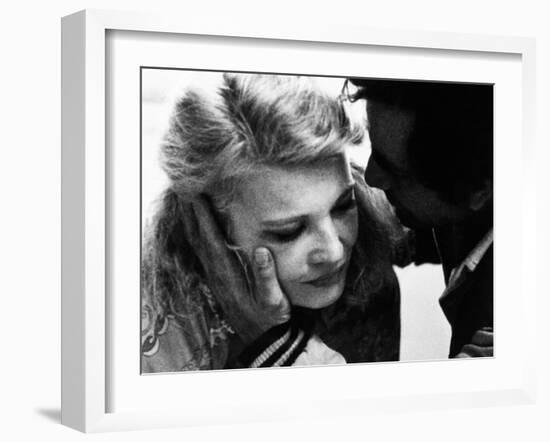 A Woman under the Influence, from Left, Gena Rowlands, Peter Falk, 1974-null-Framed Premium Photographic Print