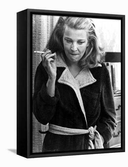 A Woman Under The Influence, Gena Rowlands, 1974-null-Framed Stretched Canvas