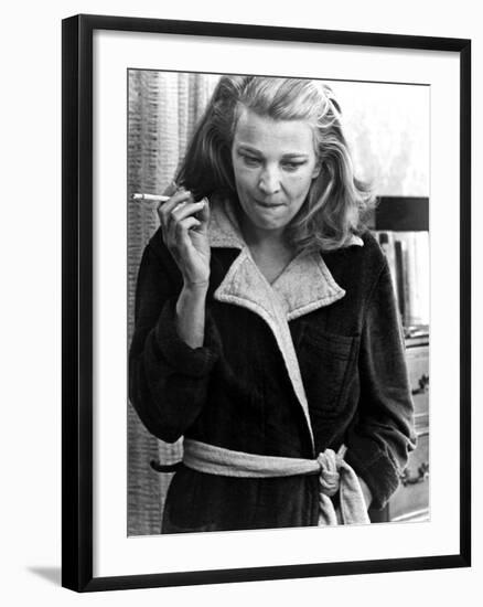 A Woman Under The Influence, Gena Rowlands, 1974-null-Framed Photo