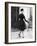 A Woman Wearin Christian Dior's Clothes-null-Framed Giclee Print