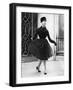 A Woman Wearin Christian Dior's Clothes-null-Framed Giclee Print