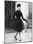 A Woman Wearin Christian Dior's Clothes-null-Mounted Giclee Print