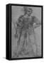 'A Woman Wearing a Bodice of Interlaced Ribbons', c1480 (1945)-Leonardo Da Vinci-Framed Stretched Canvas