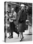 A Woman Wearing Christian Dior's Clothes-null-Stretched Canvas