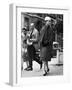 A Woman Wearing Christian Dior's Clothes-null-Framed Giclee Print