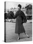 A Woman Wearing Lanvin Castillo's Clothes-null-Stretched Canvas