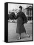 A Woman Wearing Lanvin Castillo's Clothes-null-Framed Stretched Canvas