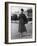 A Woman Wearing Lanvin Castillo's Clothes-null-Framed Photographic Print