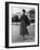 A Woman Wearing Lanvin Castillo's Clothes-null-Framed Photographic Print