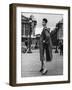 A Woman Wearing Lanvin Castillo's Clothes-null-Framed Giclee Print