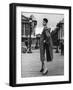 A Woman Wearing Lanvin Castillo's Clothes-null-Framed Giclee Print