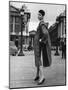 A Woman Wearing Lanvin Castillo's Clothes-null-Mounted Giclee Print