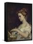 A Woman with Jewellery, 1867-Gustave Courbet-Framed Stretched Canvas