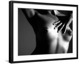 A Woman with Pierced Nipples-Kenji Mizumori-Framed Photographic Print
