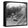 A Woman Work Team on the Darjeeling Highway, India, 1903-Underwood & Underwood-Framed Stretched Canvas