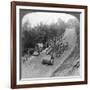 A Woman Work Team on the Darjeeling Highway, India, 1903-Underwood & Underwood-Framed Giclee Print