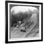 A Woman Work Team on the Darjeeling Highway, India, 1903-Underwood & Underwood-Framed Giclee Print