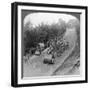 A Woman Work Team on the Darjeeling Highway, India, 1903-Underwood & Underwood-Framed Giclee Print