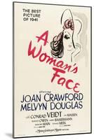 A Womans Face, 1941-null-Mounted Giclee Print