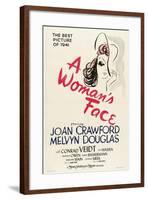 A Womans Face, 1941-null-Framed Giclee Print