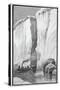 A Wonderful Lead Through a Split Floeberg, Pub. London 1886-J. Steeple Davis-Stretched Canvas