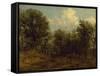 A Wood, 1776-1837-John Constable-Framed Stretched Canvas