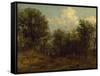 A Wood, 1776-1837-John Constable-Framed Stretched Canvas