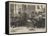 A Wood Carving School in the Bavarian Alps-Hubert von Herkomer-Framed Stretched Canvas