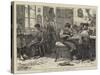 A Wood Carving School in the Bavarian Alps-Hubert von Herkomer-Stretched Canvas