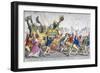 A Wood-In Triumph, or a New Idol for the Ragamuffins, 1809-C Williams-Framed Giclee Print