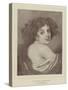 A Wood Nymph-Jean Baptiste Greuze-Stretched Canvas