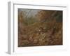 A Woodcock Nesting in Autumn Leaves-Archibald Thorburn-Framed Giclee Print