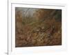 A Woodcock Nesting in Autumn Leaves-Archibald Thorburn-Framed Giclee Print