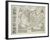 A Woodcut Map of the World, Copied from Ptolemy, 1493-Hartmannus Schedel-Framed Giclee Print