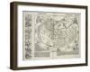 A Woodcut Map of the World, Copied from Ptolemy, 1493-Hartmannus Schedel-Framed Giclee Print