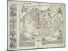 A Woodcut Map of the World, Copied from Ptolemy, 1493-Hartmannus Schedel-Mounted Giclee Print
