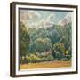 'A Wooded Hillside, Upton Grey', c1914-Emile Claus-Framed Giclee Print