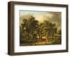 A Wooded Landscape, 1828 (Oil on Panel)-James Stark-Framed Giclee Print