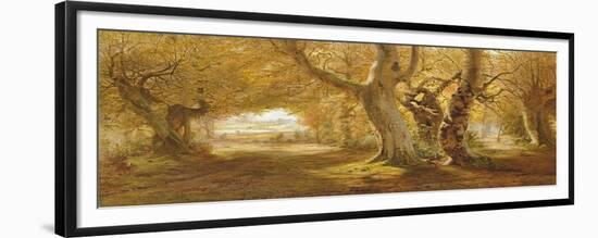 A Wooded Landscape, 1887-Andrew Mccallum-Framed Giclee Print