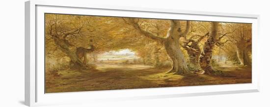 A Wooded Landscape, 1887-Andrew Mccallum-Framed Giclee Print