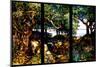 A Wooded Landscape in Three Panels, C.1905 (Glass, Copper Foil, Lead and Wood)-Louis Comfort Tiffany-Mounted Giclee Print