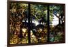 A Wooded Landscape in Three Panels-Louis Comfort Tiffany-Framed Giclee Print