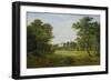 A Wooded Landscape with a Castle-Frederik Christian Kiaerskou-Framed Giclee Print