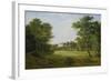 A Wooded Landscape with a Castle-Frederik Christian Kiaerskou-Framed Giclee Print